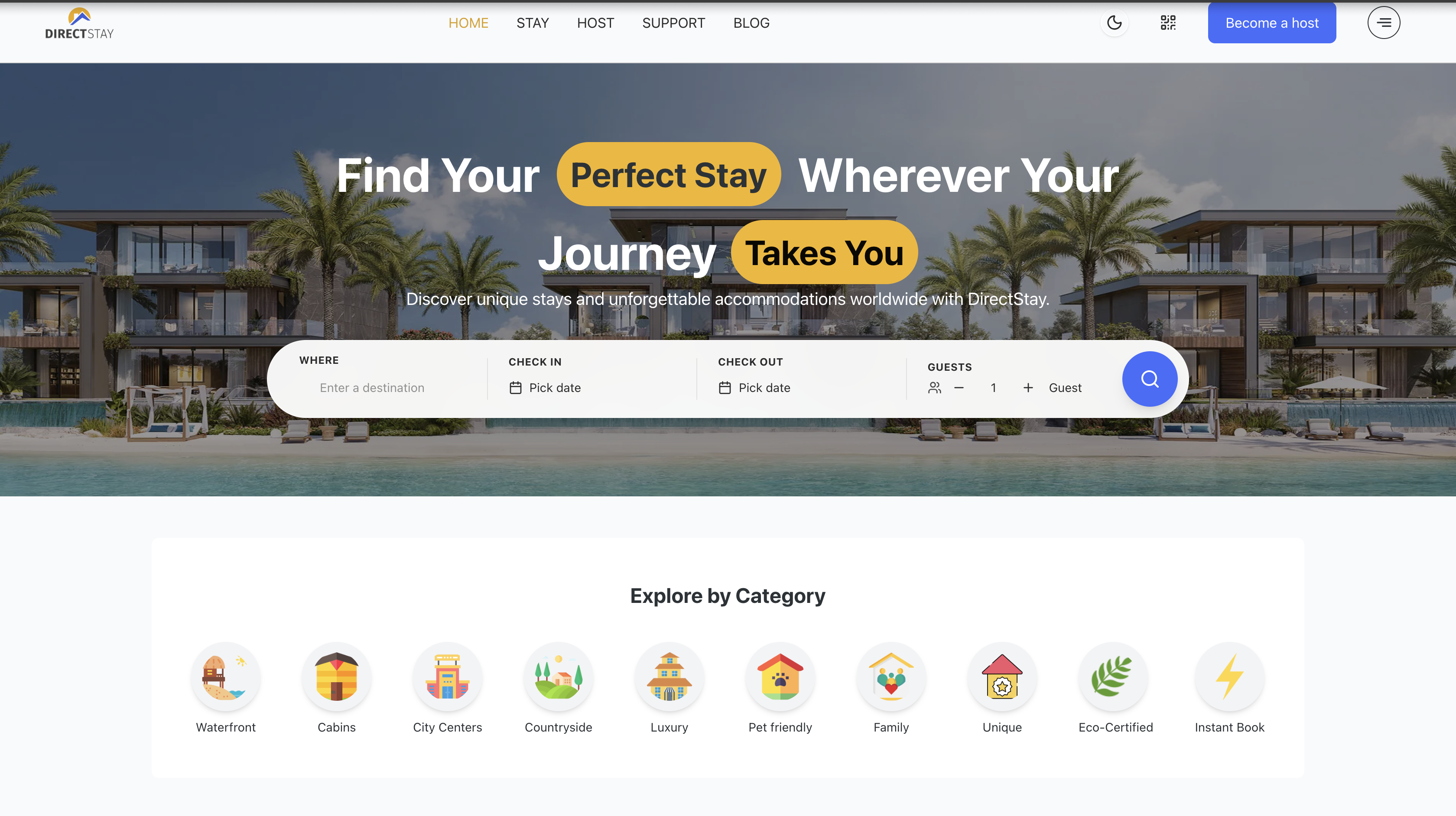 Directstay Vacation Rental Platform